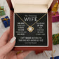 You Became My One Wife Necklace and Card Box Set