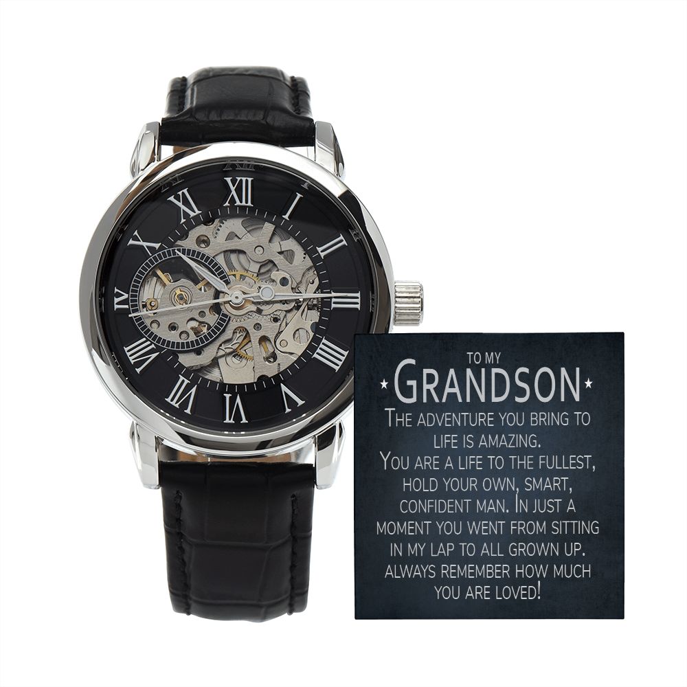 Motion luxury watch birthday gift for grandson
