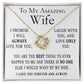 Love Only You Wife Card And Necklace Gift Set