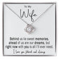 All I'll Ever Need Right Now Wife Necklace And Card Gift Set