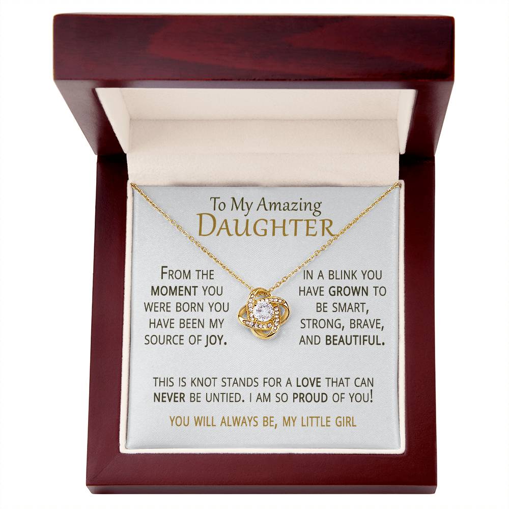 Source Of Joy Daughter Card And Necklace Gift Set