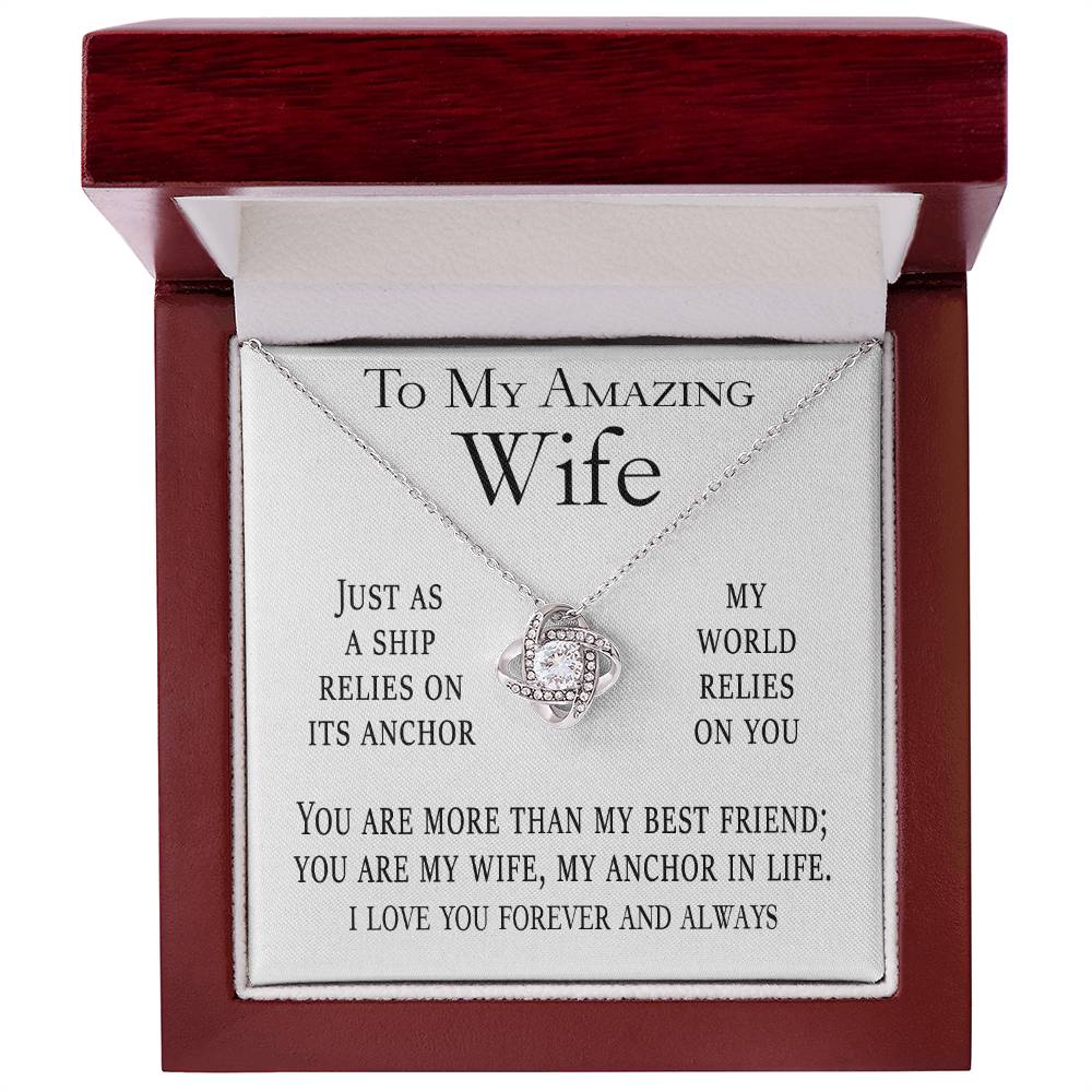 More Than My Best Friend Love Only You Wife Card And Necklace Gift Set