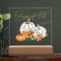 Load image into Gallery viewer, Feelings Of Fall Home Decor Sign For Fall
