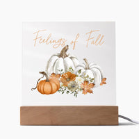 Load image into Gallery viewer, Feelings Of Fall Home Decor Sign For Fall

