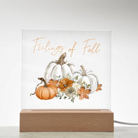 Load image into Gallery viewer, Feelings Of Fall Home Decor Sign For Fall
