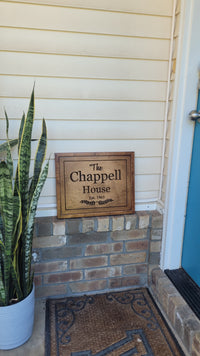 Load image into Gallery viewer, Personalized Family Last Name Sign Custom Gift For Anniversary | Christmas| Wedding
