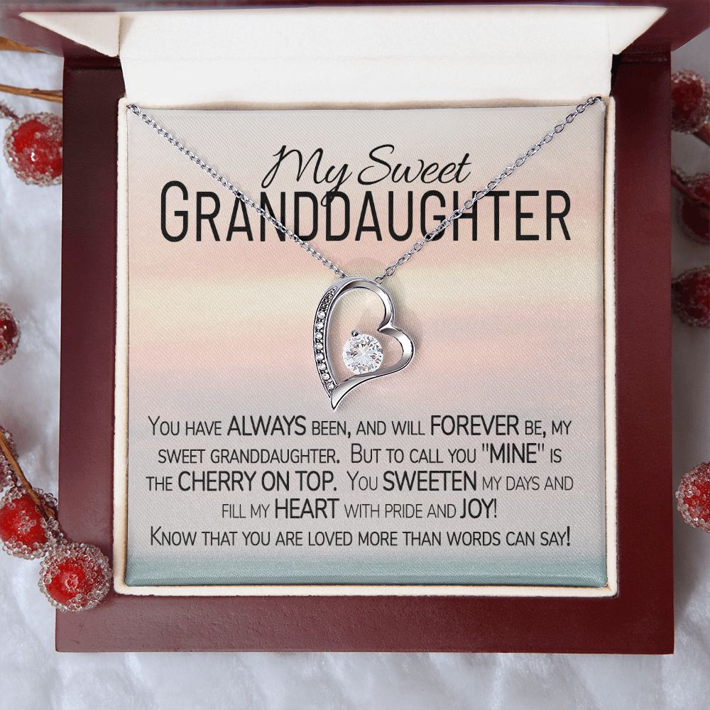 21st Birthday Gift for Granddaughter Necklace and card from Grandmother