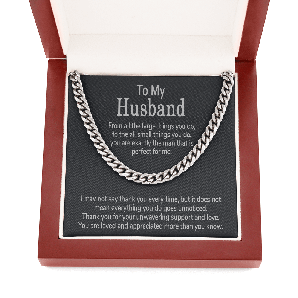 To My Future Husband - Because Of You - Meaningful Gift Ideas For Him –  Liliana and Liam