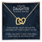 Big Heart to Grow Young Minds Daughter Card With Necklace